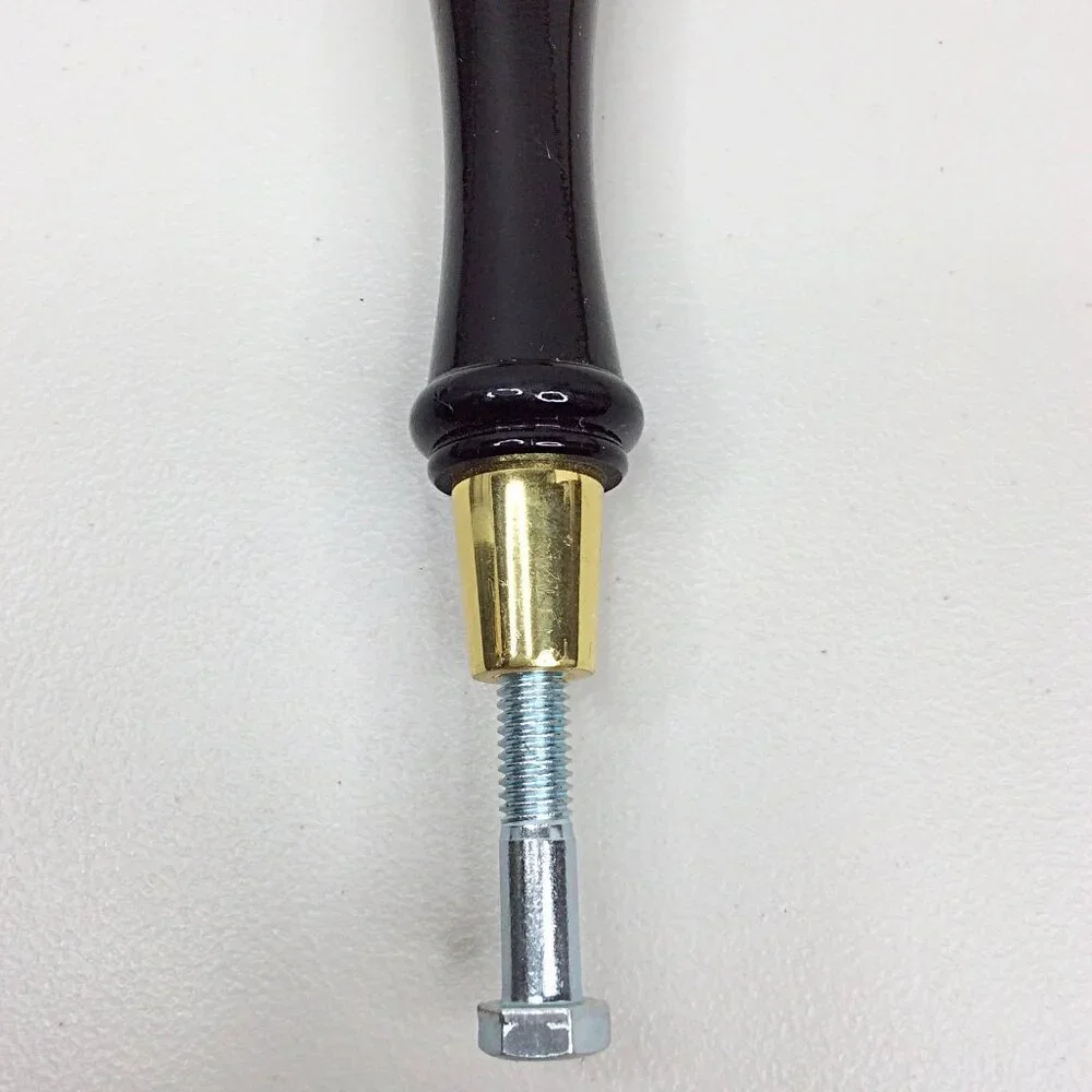 Flat Tail Brewing Tap‎ Handle RARE Corvallis Oregon Black Gold Beer Breweriana